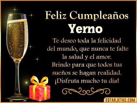 feliz cumpleaños yerno gracioso